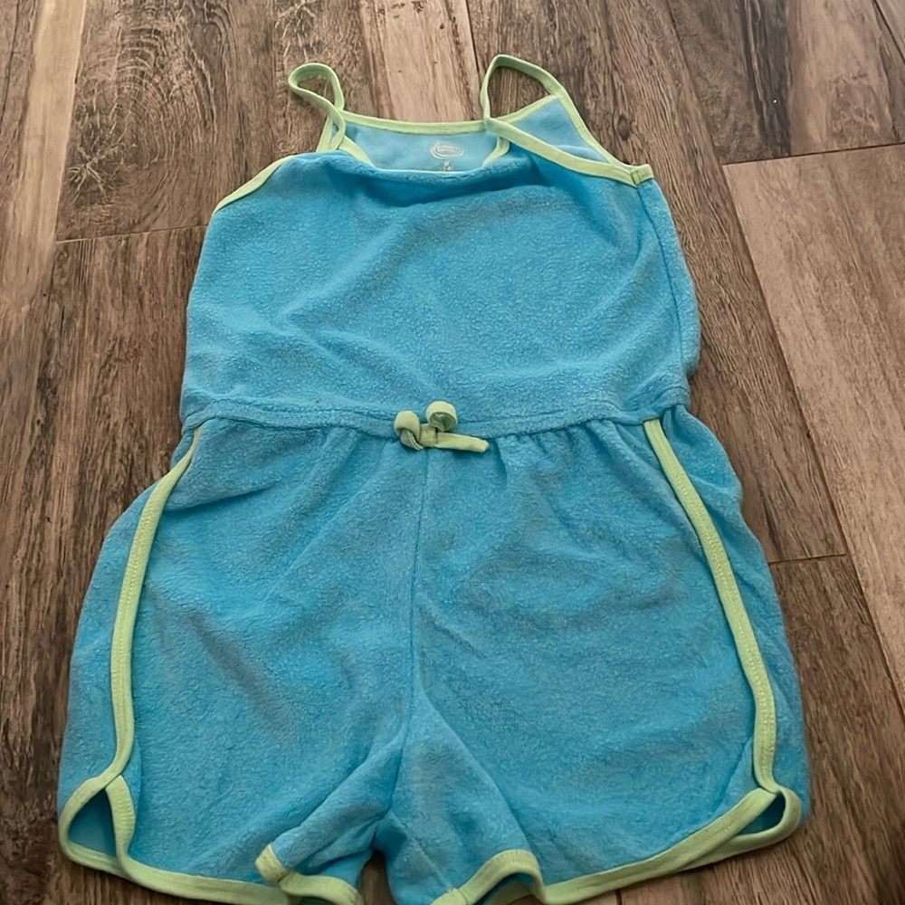 Wonder Nation Towel Coverup Romper